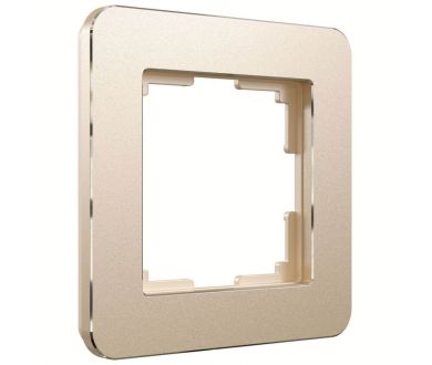 Купить Рамка на 1 пост Werkel Platinum шампань 4690389184437 W0012611 Рамка на 1 пост Werkel Platinum шампань 4690389184437 W0012611
