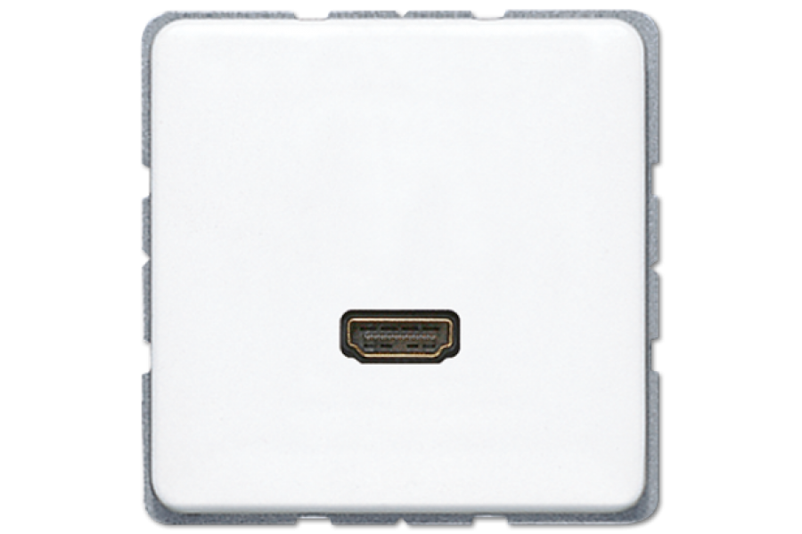 Розетка HDMI Jung MACD1112WW