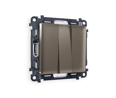Купить Комплект механизма 3-кл выключателя Ambrella Volt Alfa MA635010 Комплект механизма 3-кл выключателя Ambrella Volt Alfa MA635010