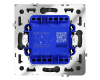 Проходной переключатель двухклавишный Voltum S70 VLS020306 (титан)