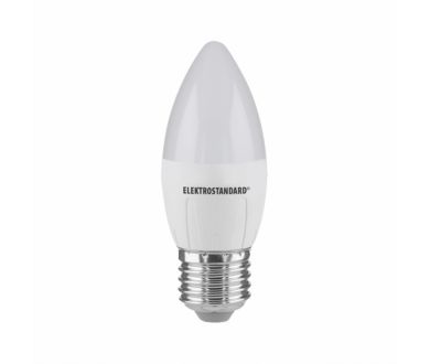 Купить Лампа светодиодная Elektrostandard E27 6W 6500K свеча матовая 4690389056413 Лампа светодиодная Elektrostandard E27 6W 6500K свеча матовая 4690389056413