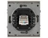 Розетка Эра Arktik 16-3107-07 информационная RJ45 титан Б0070480