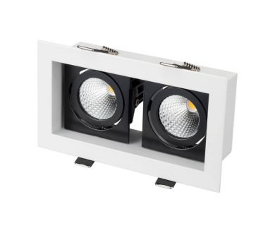 Купить Встраиваемый светильник Arlight CL-KARDAN-S180x102-2x9W Day 024129 Встраиваемый светильник Arlight CL-KARDAN-S180x102-2x9W Day 024129