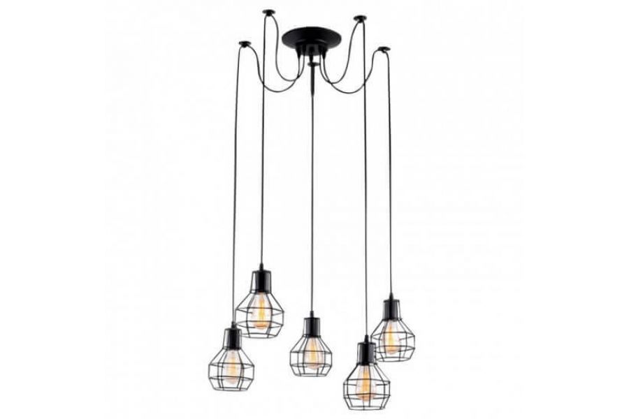 Подвесная люстра Arte Lamp A1109SP-5BK