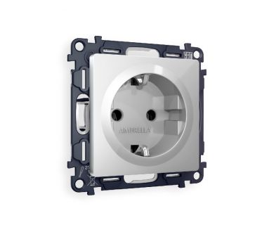 Купить Комплект механизма розетки с/з на винтовых зажимах Ambrella Volt Alfa MA406010 Комплект механизма розетки с/з на винтовых зажимах Ambrella Volt Alfa MA406010