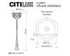 Парковый светильник Citilux Forts CLU09P3