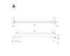 Трековый магнитный светильник Arlight MAG-MICROCOSM-FLAT-L600-16W Warm3000 (BK, 100 deg, 24V) 043273