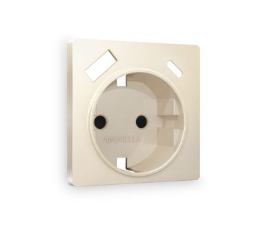 Купить Лицевая панель для розетки с/з со шторками 2USB A+C Ambrella Volt Alfa AP3300 Лицевая панель для розетки с/з со шторками 2USB A+C Ambrella Volt Alfa AP3300