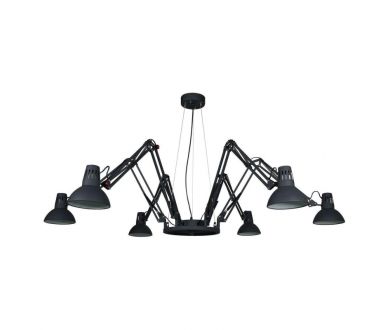 Купить Подвесная люстра Arte Lamp Ragno A2043SP-6BK Подвесная люстра Arte Lamp Ragno A2043SP-6BK