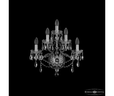 Купить Бра Bohemia Ivele Crystal 1415B/2+2+1/165 Ni Бра Bohemia Ivele Crystal 1415B/2+2+1/165 Ni