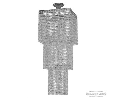 Купить Каскадная люстра Bohemia Ivele Crystal 83302/40IV-100 Ni Каскадная люстра Bohemia Ivele Crystal 83302/40IV-100 Ni