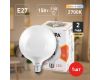 Лампа светодиодная Эра E27 15W 2700K LED G95-15W-2700K-E27 Б0049077
