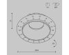 Встраиваемый светильник Maytoni Technical Share DL051-U-2WMG
