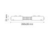 Соединитель трековый однофазный Lightstar Teta 505156