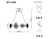 Подвесная люстра ST Luce Enigma SL6018.203.64