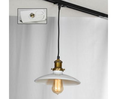 Купить Трековый светильник однофазный Lussole LOFT Track Lights LSP-9605-TAW Трековый светильник однофазный Lussole LOFT Track Lights LSP-9605-TAW