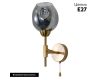 Бра Arte Lamp Yuka Smoky A7759AP-1PB