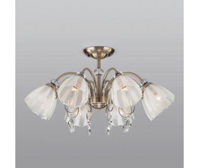 Купить Люстра на штанге Eurosvet 30155/8 античная бронза Люстра на штанге Eurosvet 30155/8 античная бронза