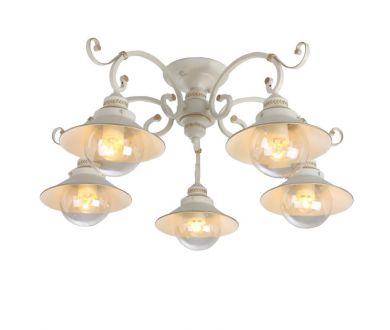 Купить Потолочная люстра Arte Lamp 7 A4577PL-5WG Потолочная люстра Arte Lamp 7 A4577PL-5WG