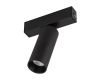 Трековый магнитный светильник Arlight MAG-SPOT-25-R90-9W Day4000 (BK, 30 deg, 24V, DALI) 046300