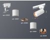Трековый однофазный светильник Ambrella Light Track System XT6301030 (A2520, C6301, A2063, C6301, N6114)