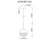 Подвесной светильник Arte Lamp Wave A7761SP-1CC