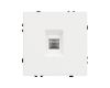 Механизм компьютерной розетки Arlight SCT-NOBE-MPC1-SFPL-WH (RJ-45, CAT6) 054304