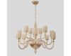 Подвесная люстра Crystal Lux SILVESTRO SP12 AMBER