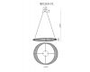 Подвесная люстра MyFar Ricky MR1260-PL