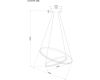 Подвесной светильник Arte Lamp Frodo A2197SP-2BK