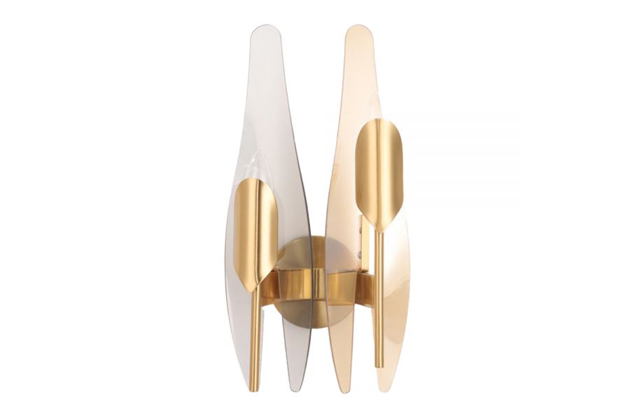 Бра Crystal Lux CASA AP2 BRASS