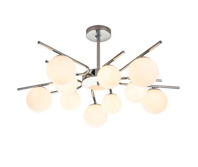 Купить Люстра на штанге Escada Sphere 642/10P Silver Люстра на штанге Escada Sphere 642/10P Silver
