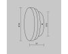 Настенный светильник Maytoni Basic Texture MOD461WL-L5BGK