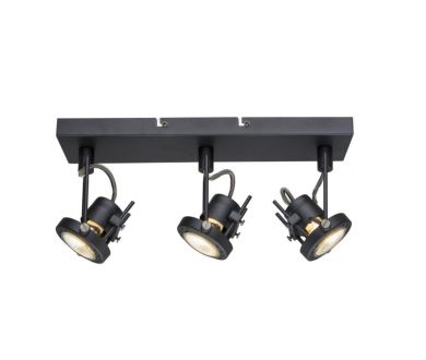 Спот Arte Lamp Costruttore A4300PL-3BK