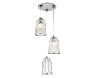Купить Подвесная люстра Indigo Lucido 11046/3P Chrome V000482 Подвесная люстра Indigo Lucido 11046/3P Chrome V000482
