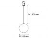 Трековый светильник Italline Fantom IT010-4020 black 3000K