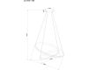 Подвесной светильник Arte Lamp Meridiana A2198SP-2WH