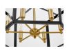Подвесная люстра Lumina Deco Lorton LDP 1142-6 BK+MD