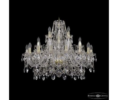 Купить Подвесная люстра Bohemia Ivele Crystal 1411/16+8+4/300 G Подвесная люстра Bohemia Ivele Crystal 1411/16+8+4/300 G