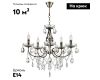Подвесная люстра Lumion Linn 8190/5