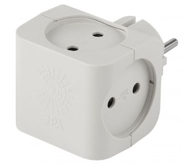 Купить Разветвитель электрический Эра SP-4-W Б0005103 Разветвитель электрический Эра SP-4-W Б0005103
