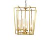 Подвесная люстра Lumina Deco Afres LDP 1246-4 MD+AB