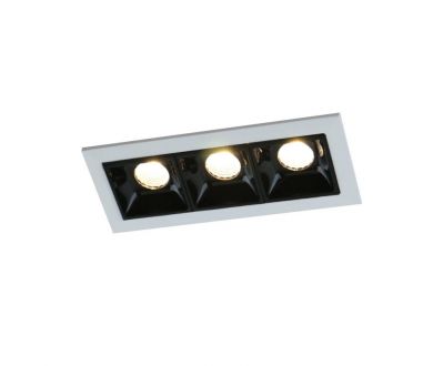 Купить Встраиваемый светодиодный светильник Arte Lamp Grill A3153PL-3BK Встраиваемый светодиодный светильник Arte Lamp Grill A3153PL-3BK
