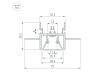Профиль с экраном Arlight STRETCH-CEIL-CENTER-S-1000 044273