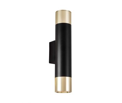 Купить Настенный светильник Lampit Lineo LDW 1101-2 BK+GD Настенный светильник Lampit Lineo LDW 1101-2 BK+GD