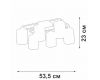 Потолочная люстра Vitaluce V3092-1/6PL