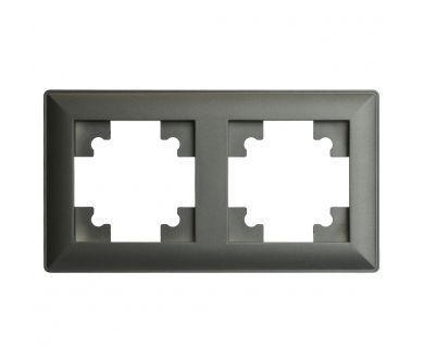 Купить Рамка двухместная Stekker PFR00-7002-06 Катрин 39808 Рамка двухместная Stekker PFR00-7002-06 Катрин 39808