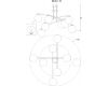 Потолочная люстра MyFar Aerton MR1941-8C