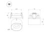 Встраиваемый спот Arlight SP-PLURIO-BUILT-R77-9W Warm3000 037999