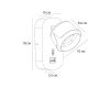 Спот Arte Lamp Amaks A8026AP-1BK
